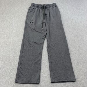 Under Armour Storm Pants Mens Small Loose Sweat Gray Stretch Jogging Workout Gym